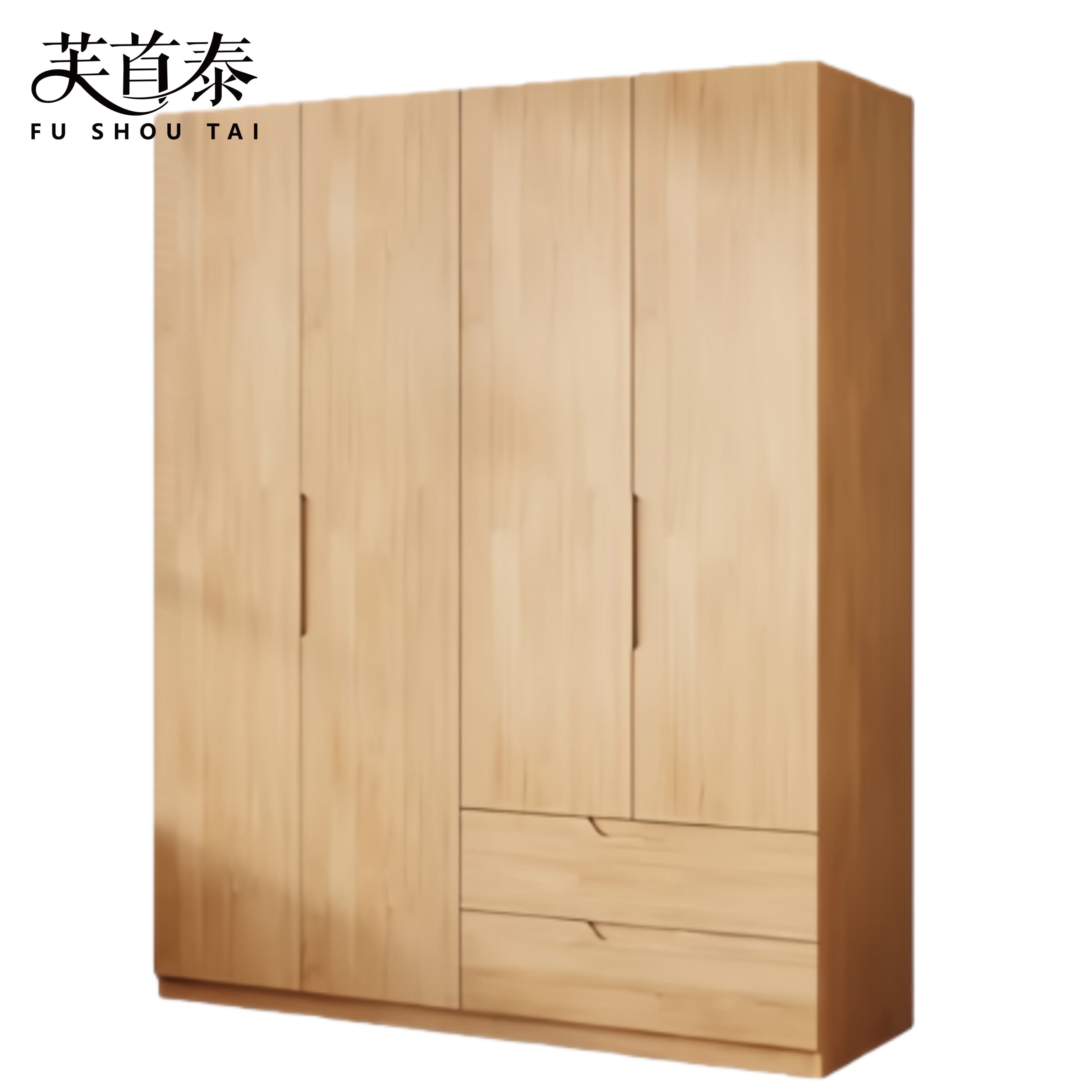 芙首泰衣柜双抽1600*600*2000mm个高清大图