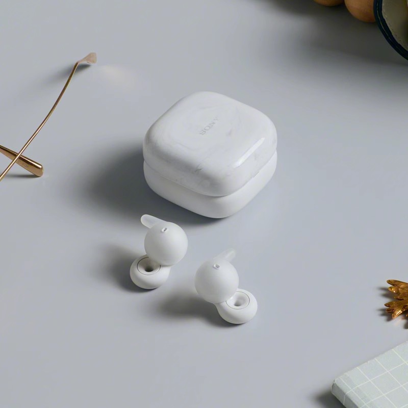 索尼(SONY) LinkBuds Open 开放式环形真无线耳机 单只5.1g 白色高清大图
