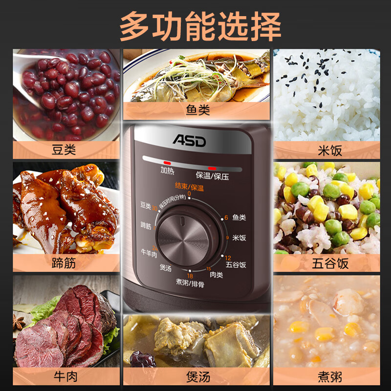 爱仕达 AP-Y50E157 快煮系列电压力锅高清大图