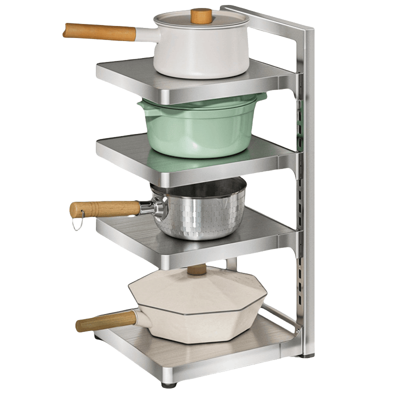 豫龙都不锈钢置物架防滑款个高清大图