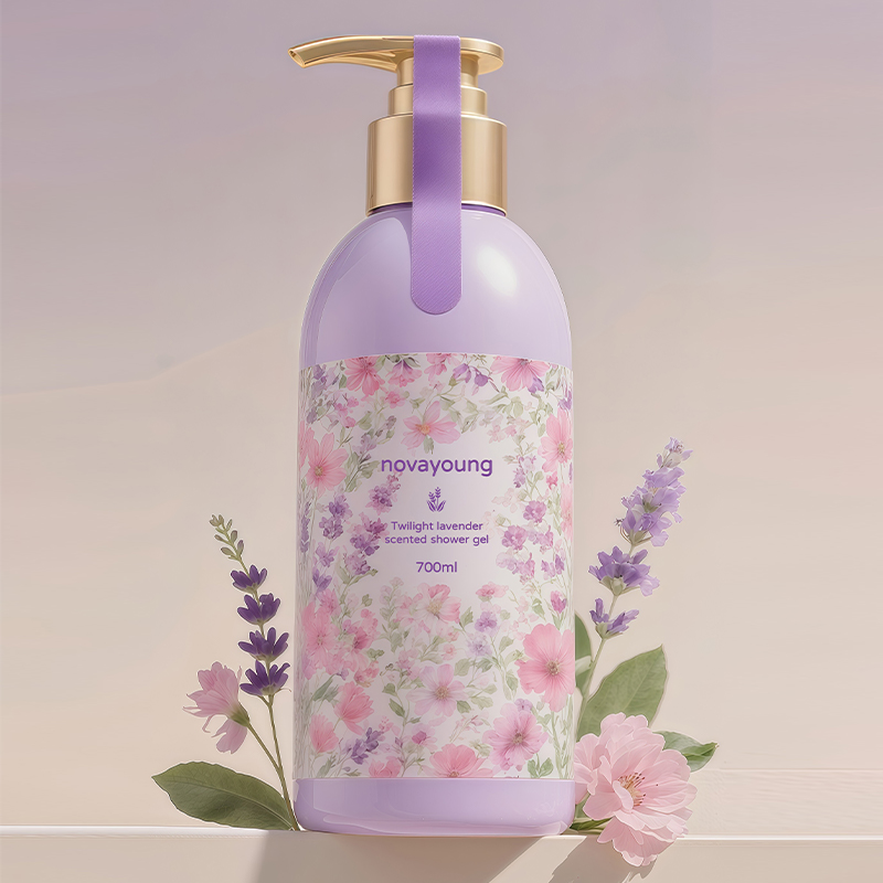 novayoung N1006暮光薰衣草香氛沐浴露700ml 沐浴露(计价单位:瓶)紫色高清大图