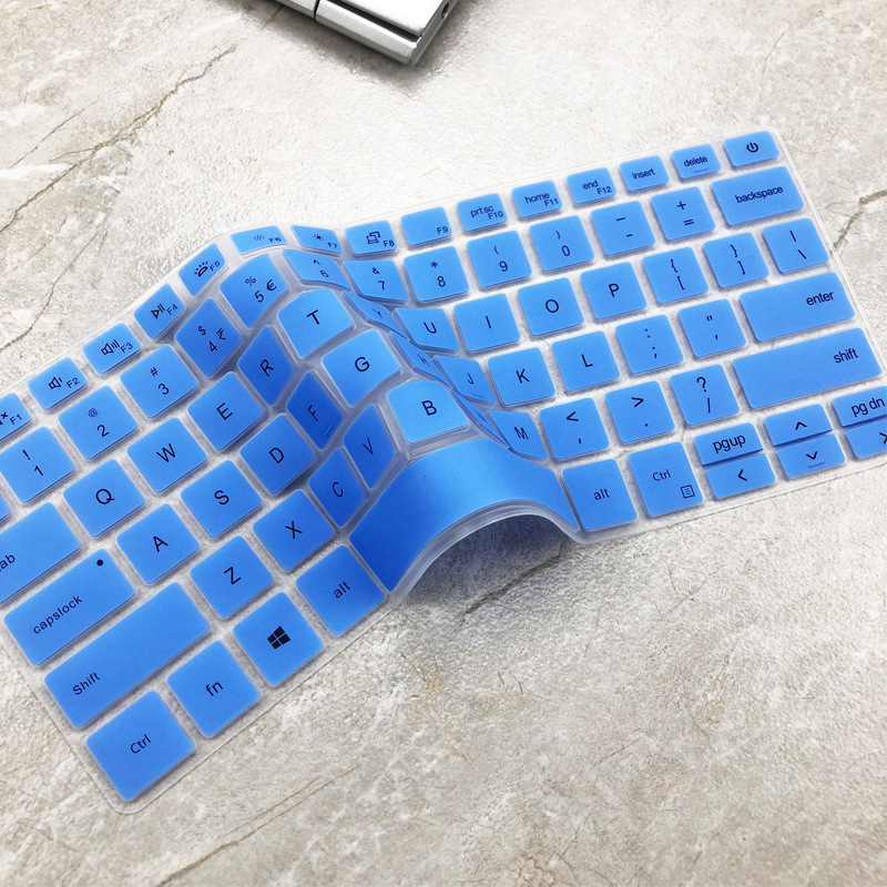 戴尔灵越5390笔记本键盘保护膜14寸燃5000fit电脑防尘罩54935498549074907391透明|半透黑色