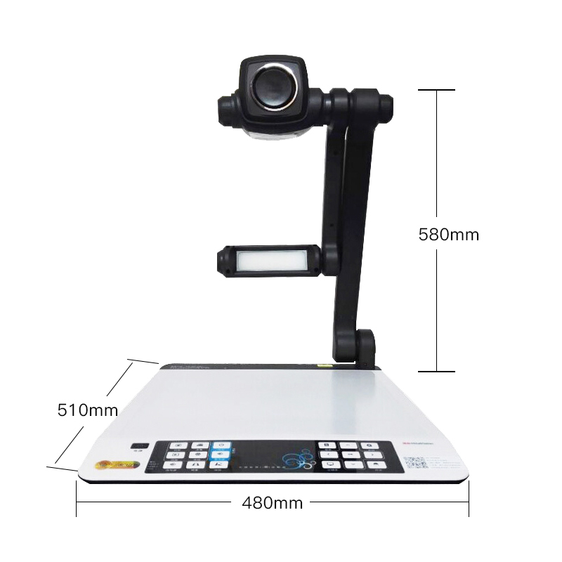 鸿合(HiteVision)HZ-FH600实物视频展示台800万像素鹰眼全高清智能展台A3大幅绘画教学视频展示台