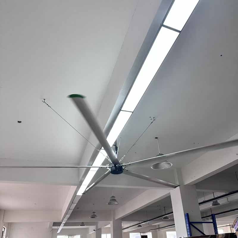 宇青YQ456永磁工业大吊扇4.5/D16 直径4.5m 扇叶6片高清大图