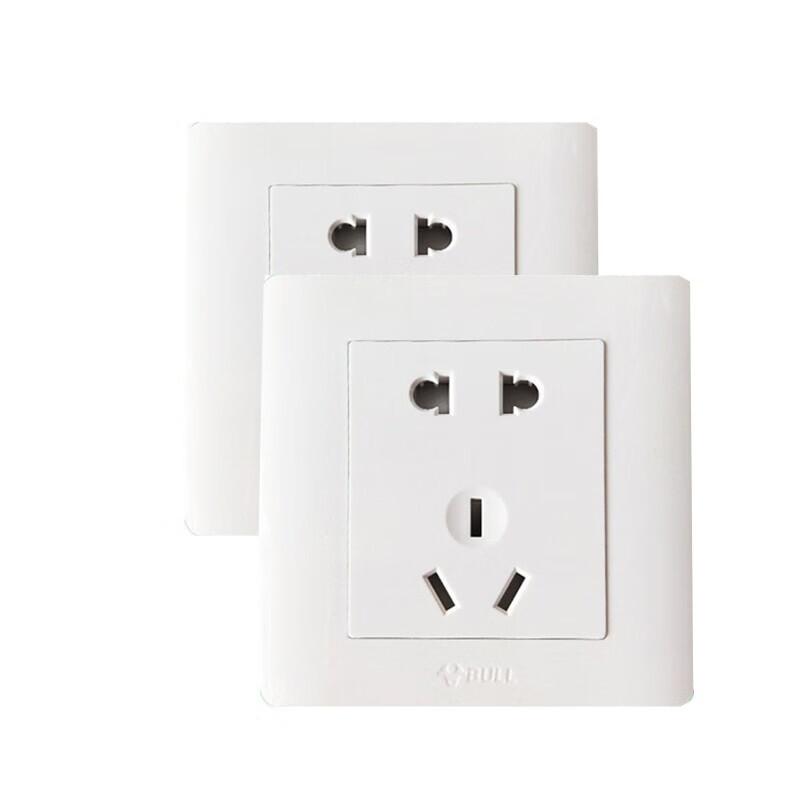 公牛风扇监控明装五孔插座1个视频