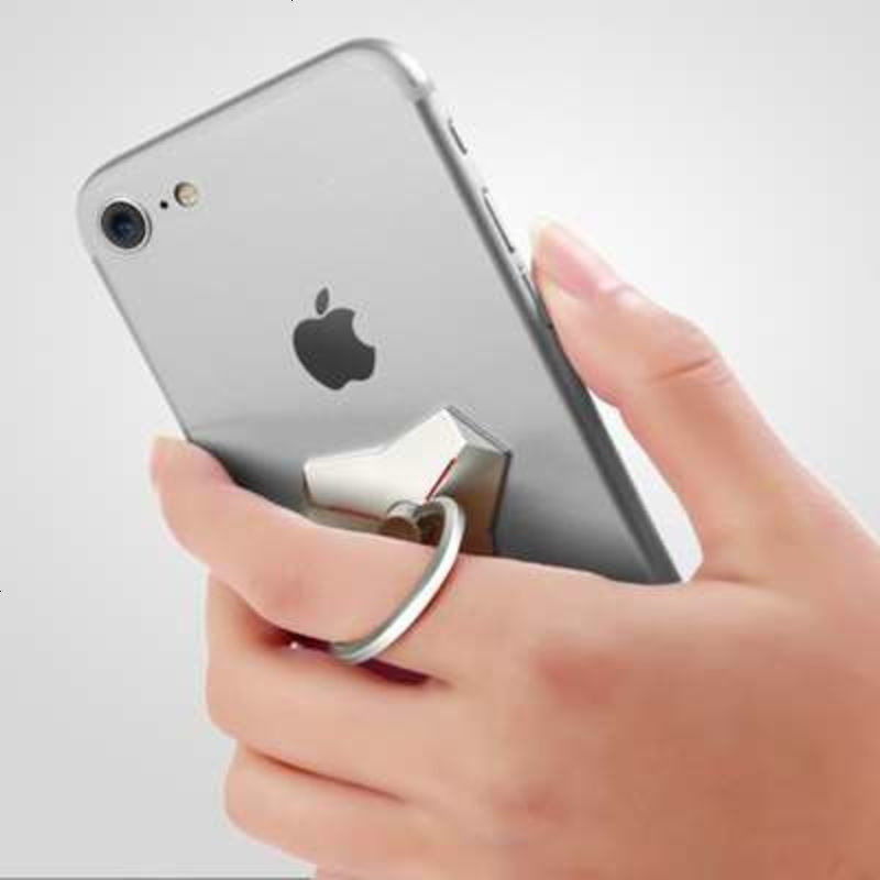 适用手机扣指环扣6p手指环扣vivo创意金属懒人手机支架粘贴式