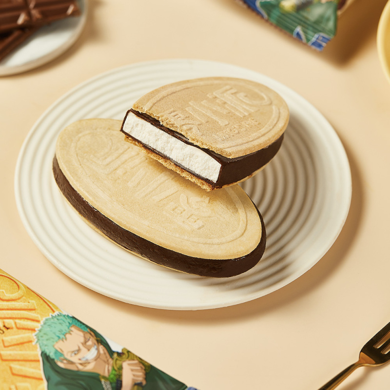 零度企鹅零小派香草薄脆口味冰淇淋60g12支装顺丰雪糕冰激凌送卡片