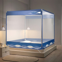 伊伊爱WZ0WBD2200005新款海浪系列简约坐床式蚊帐120*200*170cm(单位:顶)