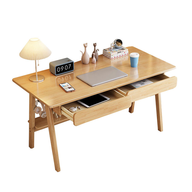 宜掌柜 木质书桌 100*55*75cm 张高清大图