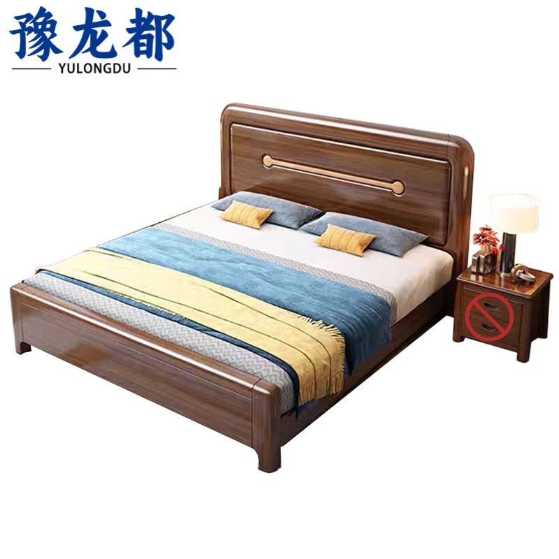 豫龙都 单人床 1.5米 张高清大图