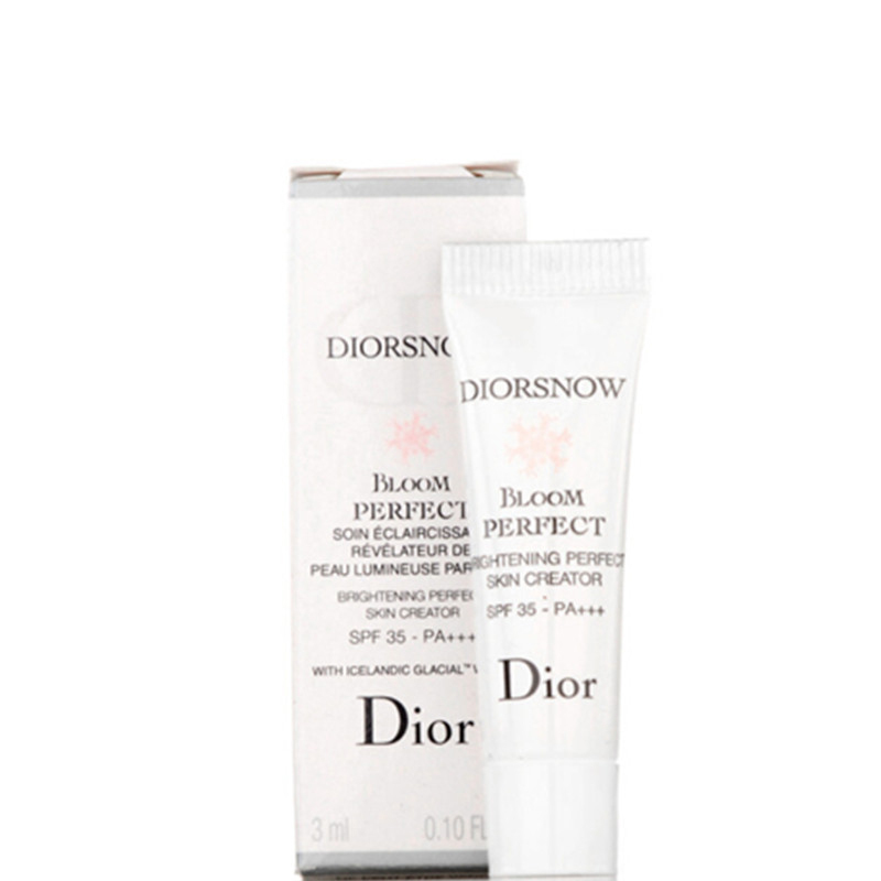 迪奥(Dior)雪晶灵亮肤绽放修颜乳 3ml*3个 妆前隔离霜 滋润 定妆 遮瑕