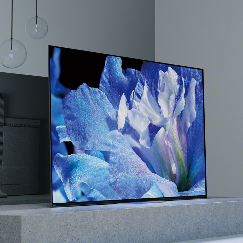 索尼(SONY)KD-65A8F 65吋 智能网络 超薄OLED智能电视 安卓7.0 蓝牙/WiFi