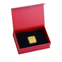 浦发银行旗舰店 足金 金条 黄金 财运亨通投资金条 100g 计价 2天内发货