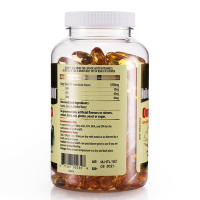 maplelife美柏莱海豹油深海鱼油软胶囊高浓度辅助三高平衡血脂保护心脑血管 高含量1000mg （金装）180粒/瓶