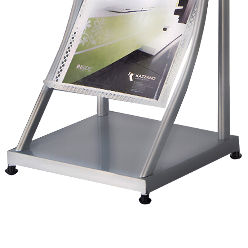 得力(deli) 杂志架精致型 9309 灰色 单只装高清大图