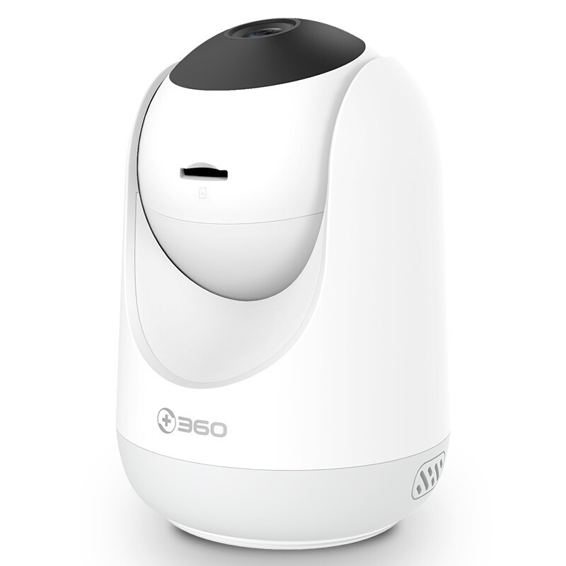360摄像头监控 云台标准版1080P wifi监控器高清夜视室内家用 手机无线网络远程智能摄像机+闪迪64G内存卡