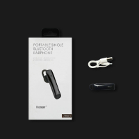 锐思Recci 旅行者商务车载单耳蓝牙耳机手机音乐通话 REB-C01