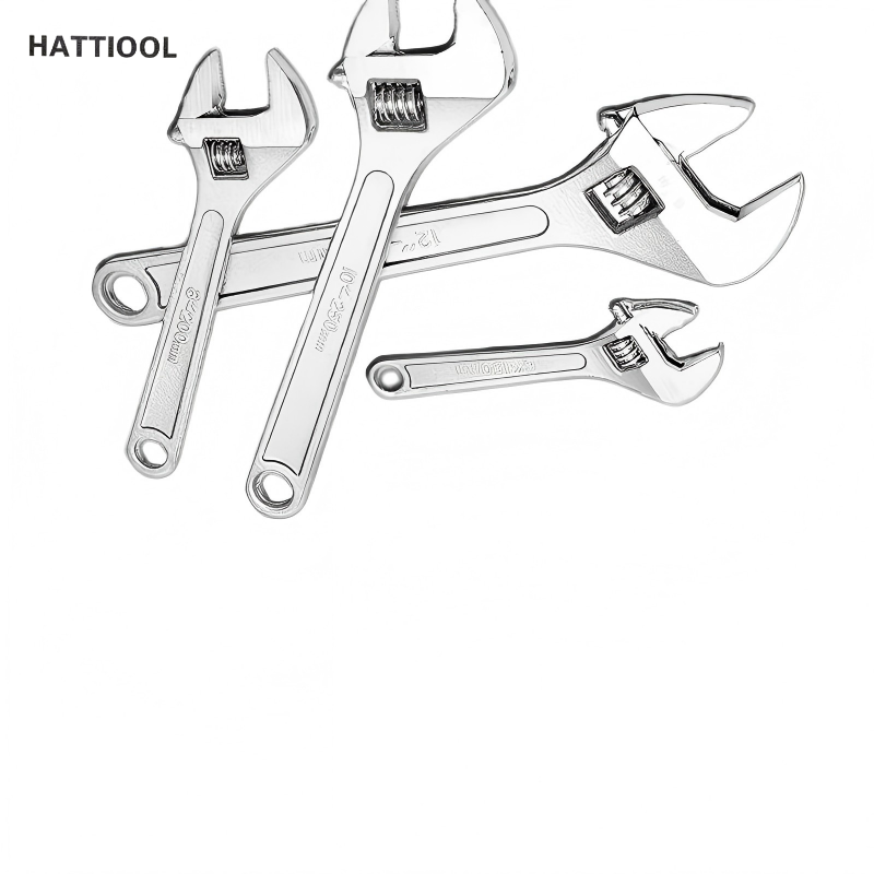 HATTIOOL活动扳手100MM(个)高清大图