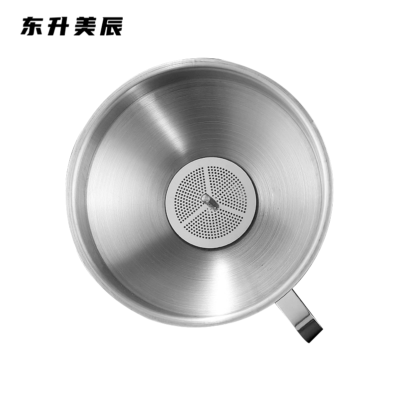 东升美辰 304不锈钢漏斗口径15cm DS-CJ116 个高清大图