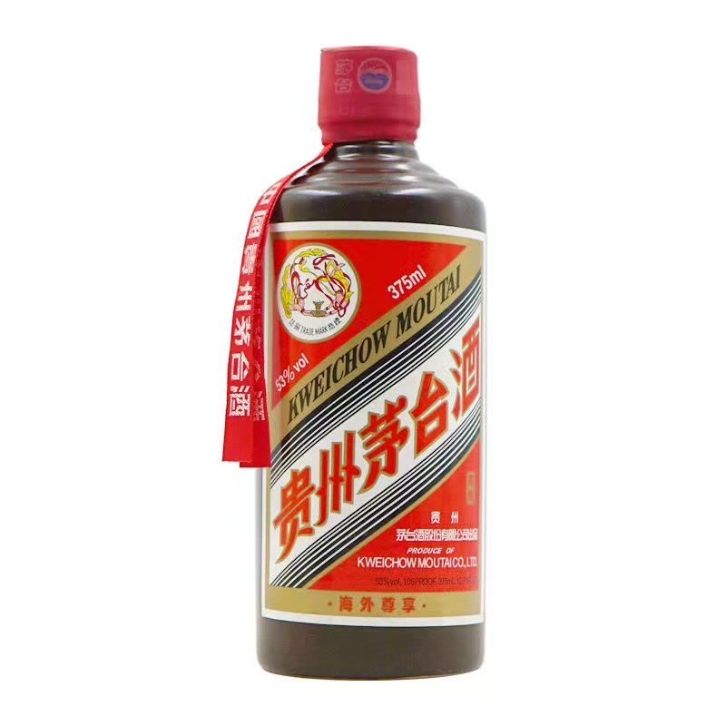 [酒别重逢]2021年贵州茅台酒 陈酿海外尊享酱香型白酒53度375ml 1瓶图片