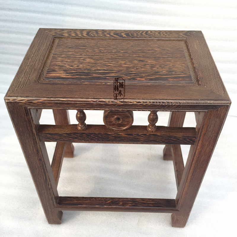 寻木匠红木凳子中式家用花梨木餐桌凳书画仿古梳妆台茶凳原木长方凳