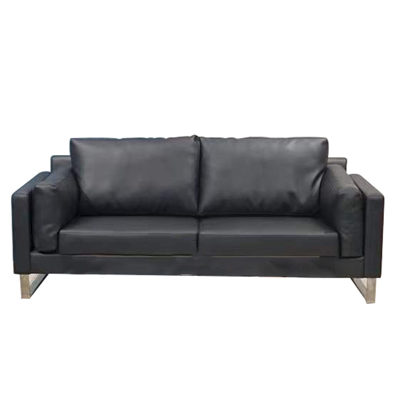 匡大 办公沙发 皮艺沙发 办公室接待沙发 西皮 三人位 KDT690高清大图