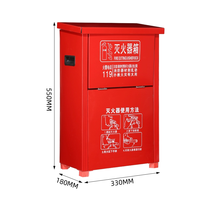 臻远 ZY5091040 灭火器箱 可放4kg*2高清大图