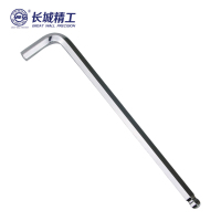 长城精工 Cr-V镜面球头特长内六角扳手 内六角螺丝刀扳手 8mm 340008 5把