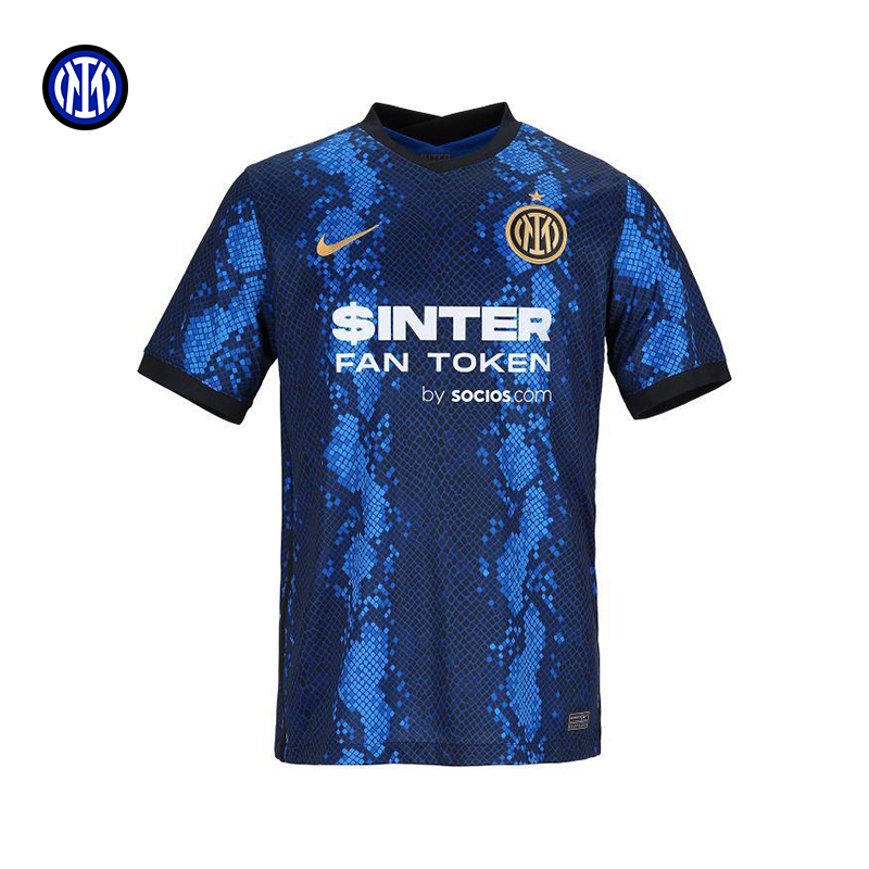 [21/22赛季官方印号/袖标/冠军盾]国际米兰2021/22赛季主场球迷版球衣