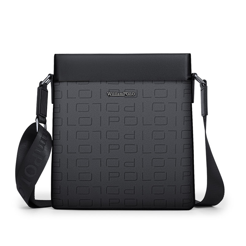 斯妮拉英皇保罗斜挎包男士包包新款商务休闲男包竖款单肩包通勤背包