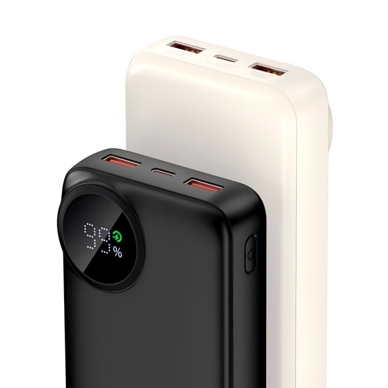 锐思3C认证带数显PD快充移动电源RPB-P48(10000mAh)黑色高清大图