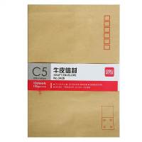 [精选]得力 3426牛皮信封(米黄色)-7号 10个/包 (10包价格)