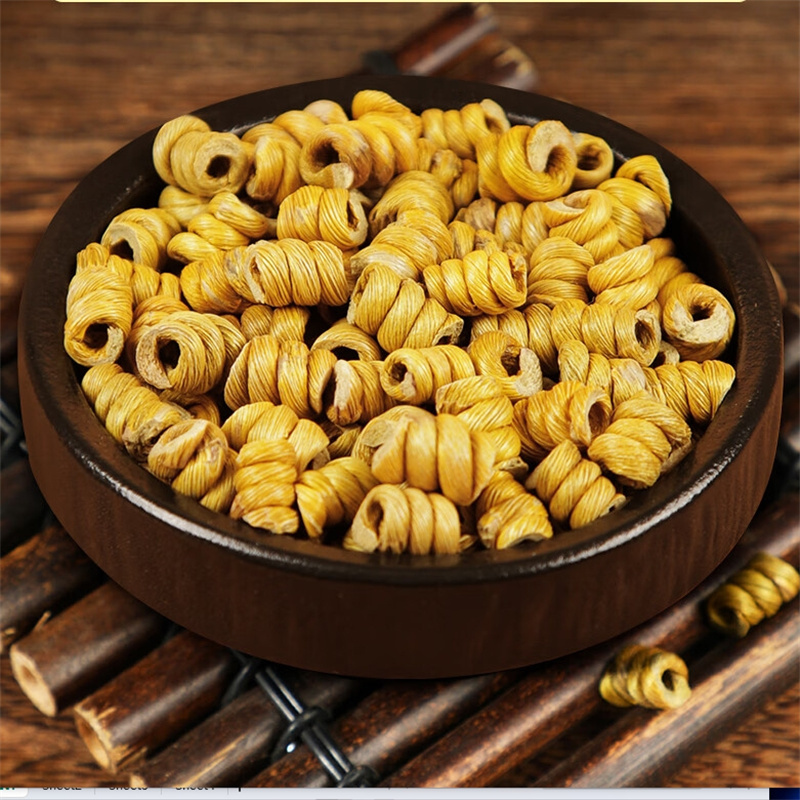 甄选铁皮石斛100克正品干货铁皮枫斗煮水泡茶另售黄精9260高清大图