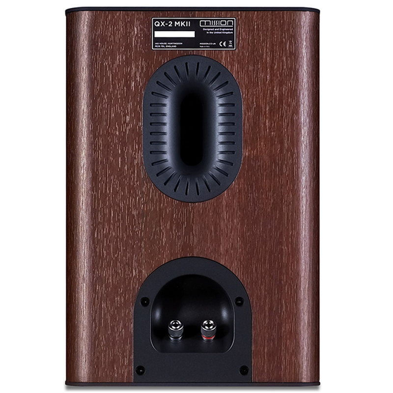 mission/美声 QX-2MKII高保真HIFI发烧级2.0声道无源木质书架音箱 AV音箱(黑橡木/胡桃木两色可选)