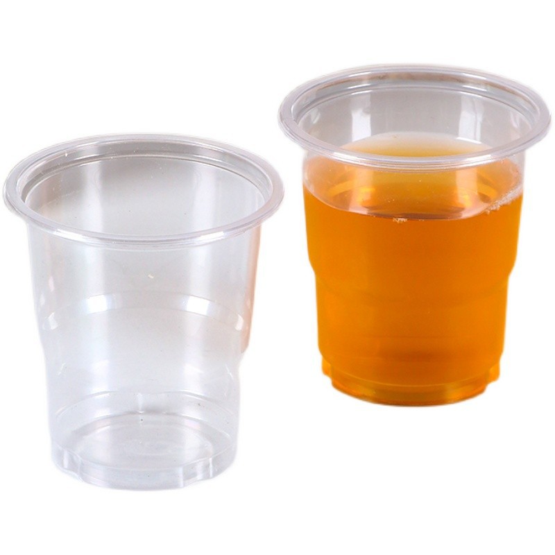 名佳荟萃 一次性塑料杯 200ml*50个 袋高清大图