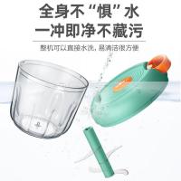 小熊(Bear)拉蒜器手动拉蒜泥器绞肉家用绞馅果汁辅食切碎机 CX-D0005 900mL大容量+搅拌棒