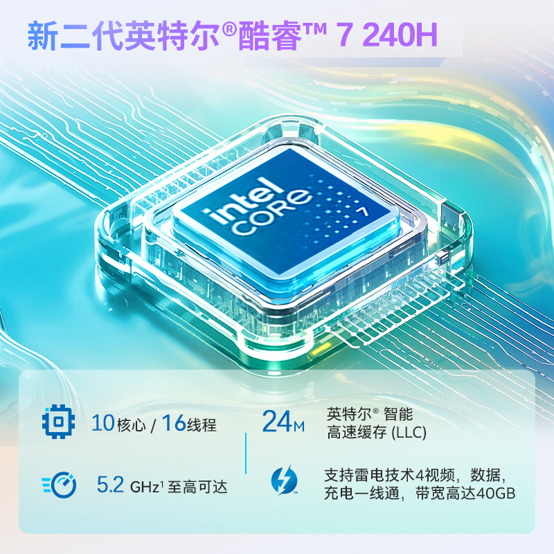 惠普(HP)星BookPro16-az0068TU笔记本电脑轻薄本16英寸商务办公学生(Intel Core 7-240H 32G 1T 2.5K 240Hz )银高清大图
