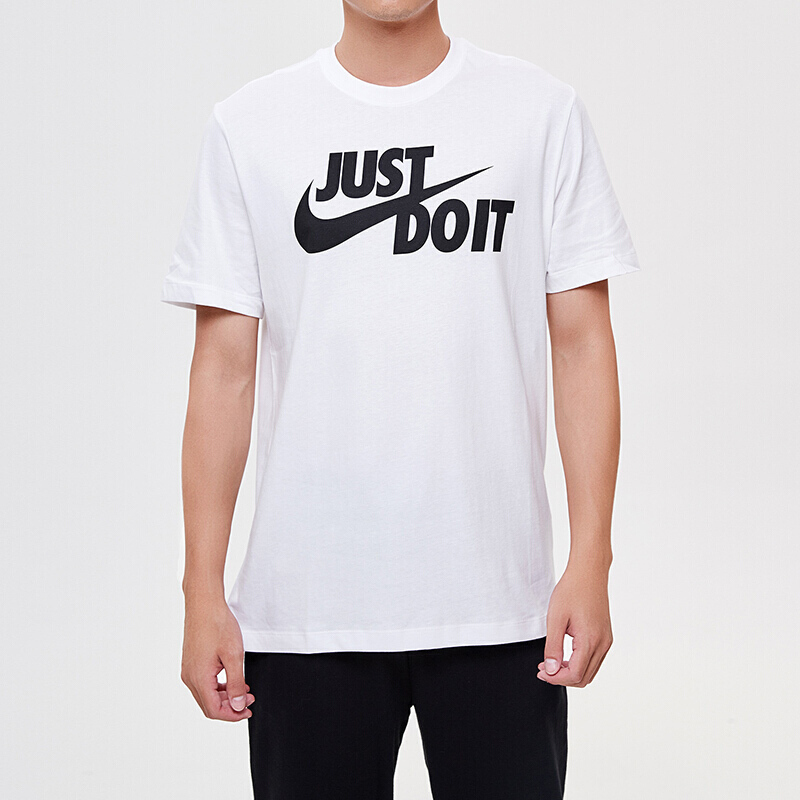 nike耐克男装短袖t恤2020新款经典logo跑步休闲运动服ar5007