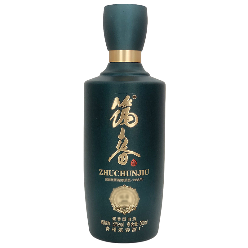 筑春 筑春酒 53度 酱香型 蓝钻商务款 500mlx6瓶