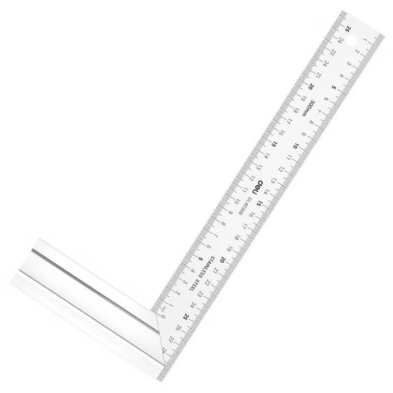 得力工具 DL4036B 钢角尺双向(单位:把)