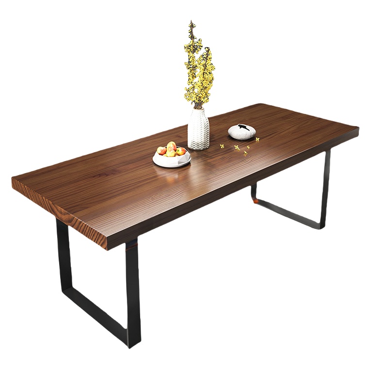 鑫龙都实木餐桌1.2米高清大图