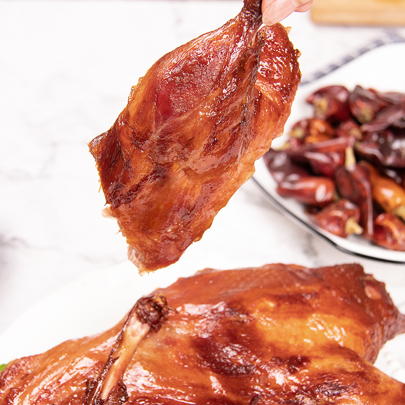 好拾味正宗安徽九华山酱鸭500g安徽特产熟食酱卤鸭肉酱板鸭