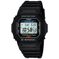 CASIO卡西欧手表G-SHOCK系列数字运动防水矿物质男表 G-5600E-1DR电子表 男士200m防水手表