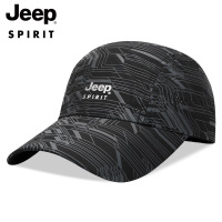 JEEPSPIRIT吉普正品帽子情侣速干休闲帽时尚个性帽子 A0297黑色均码（56-61cm）可调节