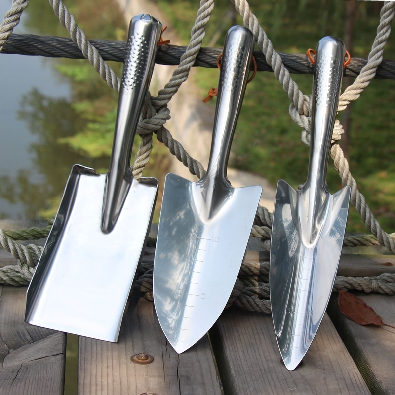 园艺小铲子挖野菜儿童户外理线家挖土种花赶海工具种菜盆栽种植家用