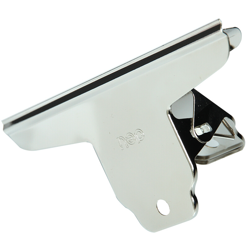 得力(deli)10只145mm山形票据票夹 办公用品 9531