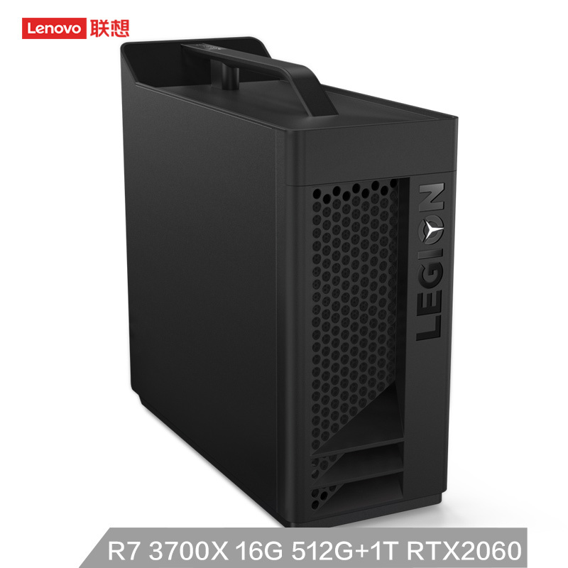 联想 刃7000P 电脑主机3700X 16G 512G SSD+1T RTX206