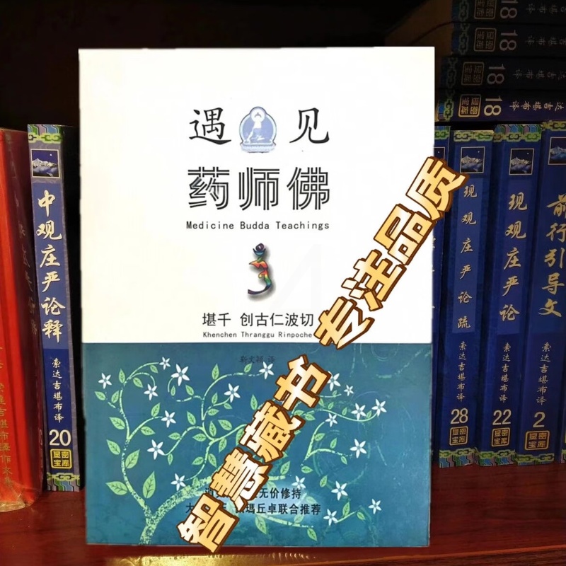 遇见药师佛 16开本 创古仁波切 **延寿之无价修持 大宝法王和佩玛邱卓联合推荐高清大图