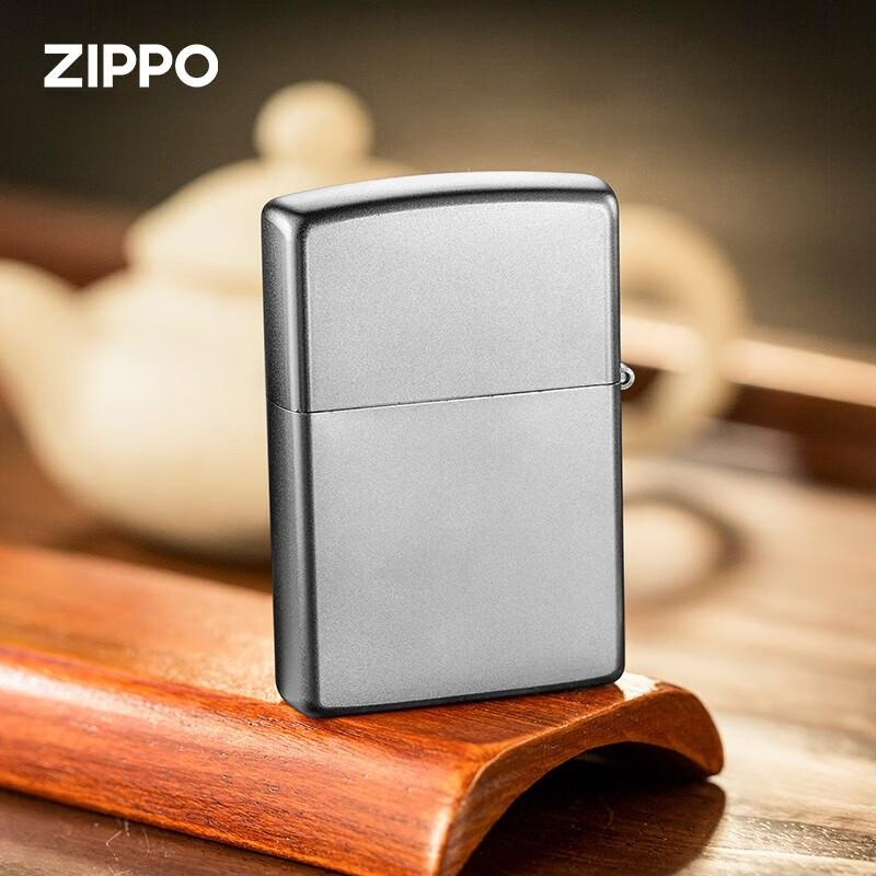 正品zippo打火机之宝经典铬标志28642防风煤油纯铜个性创意zipo礼品