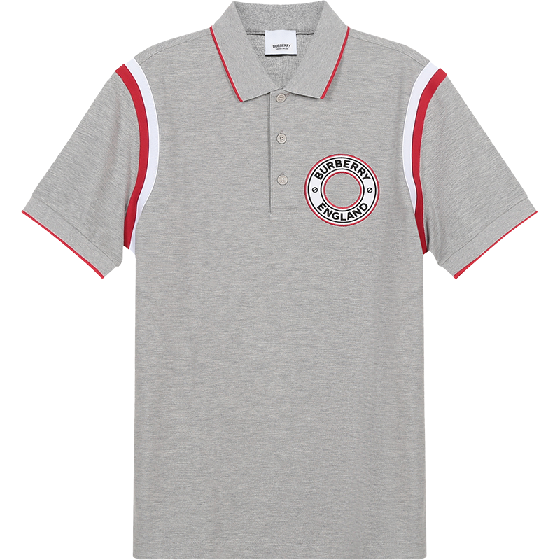 burberry博柏利男款棉质短袖polo衫80378531
